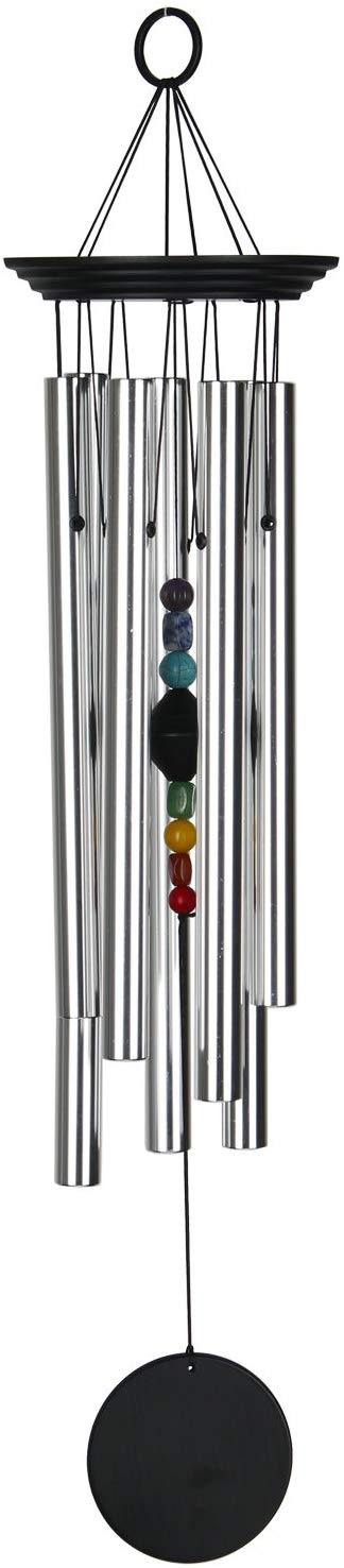Woodstock Chimes Seven Stones Large Chakra Chimes