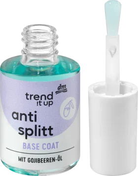 trend !t up Nail care anti split base coat blue, 10.5 ml