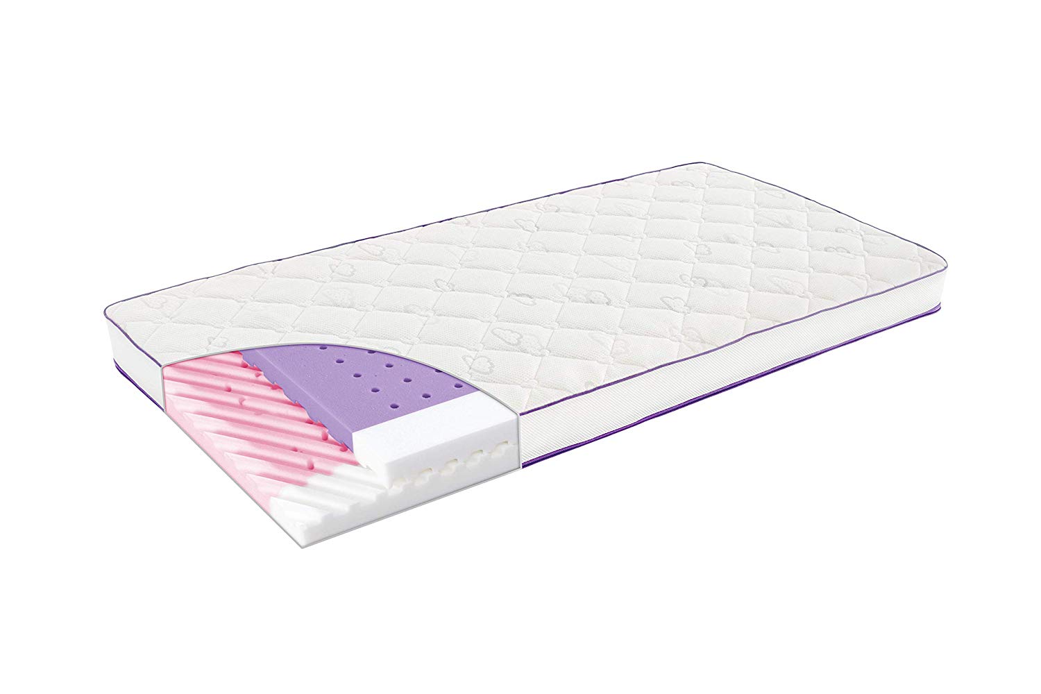 Traeumeland Träumeland T015101 Baby Mattress Polar Star 60 x 120