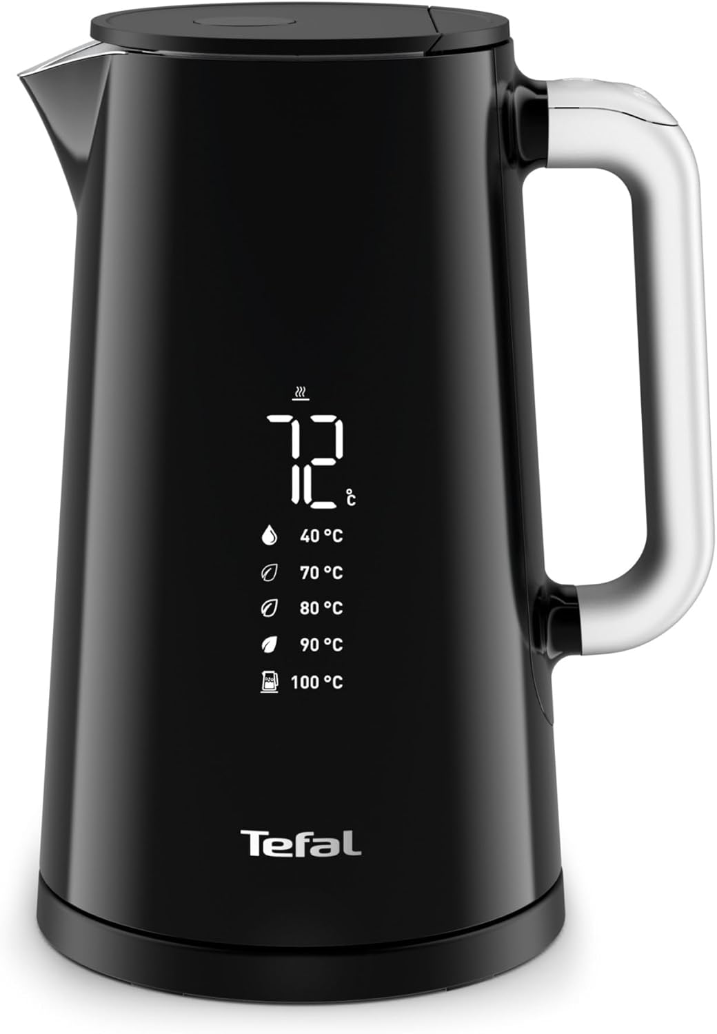 Tefal Store Tefal Smart & Light TT640810 Digital Toaster with Thermostat, 7 Positions, Black