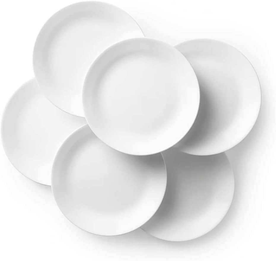 Corelle Corelle Winter Frost White Dinner Plates Set Ear Plugs 12 cm Black