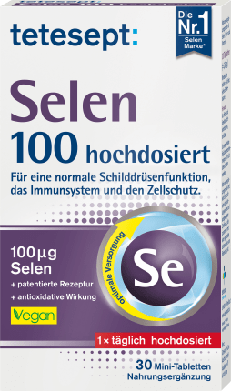 tetesept Selenium 100 tablets 30 pcs., 5.64 g