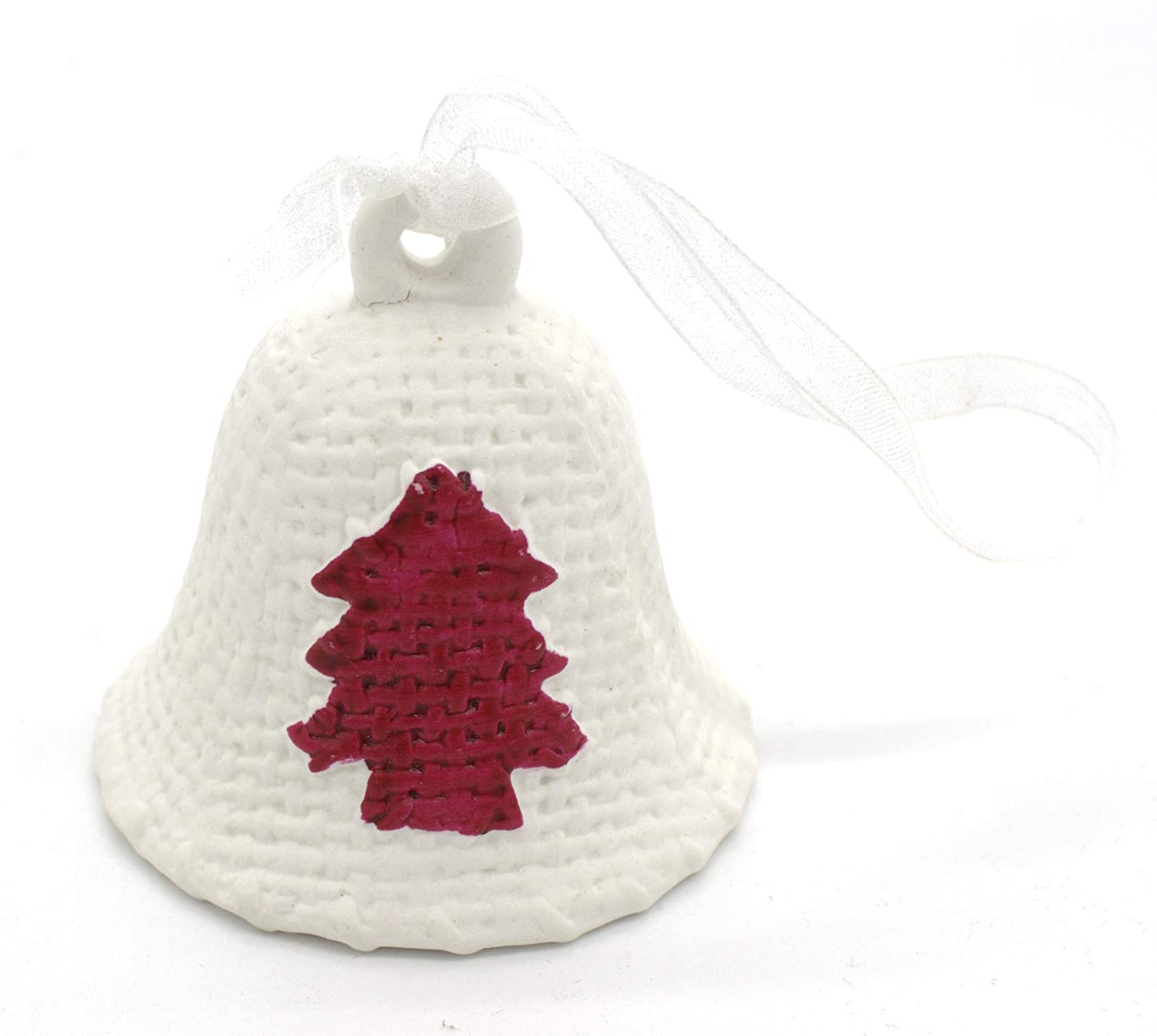 DARO DEKO Daro Decorative Ceramic Bell With Tree – Two Different Sizes S Diameter 5 C