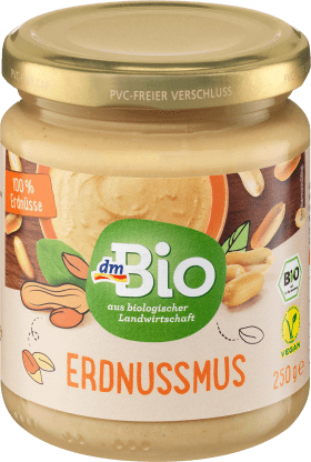 dmBio Erdnussmus, 250 g