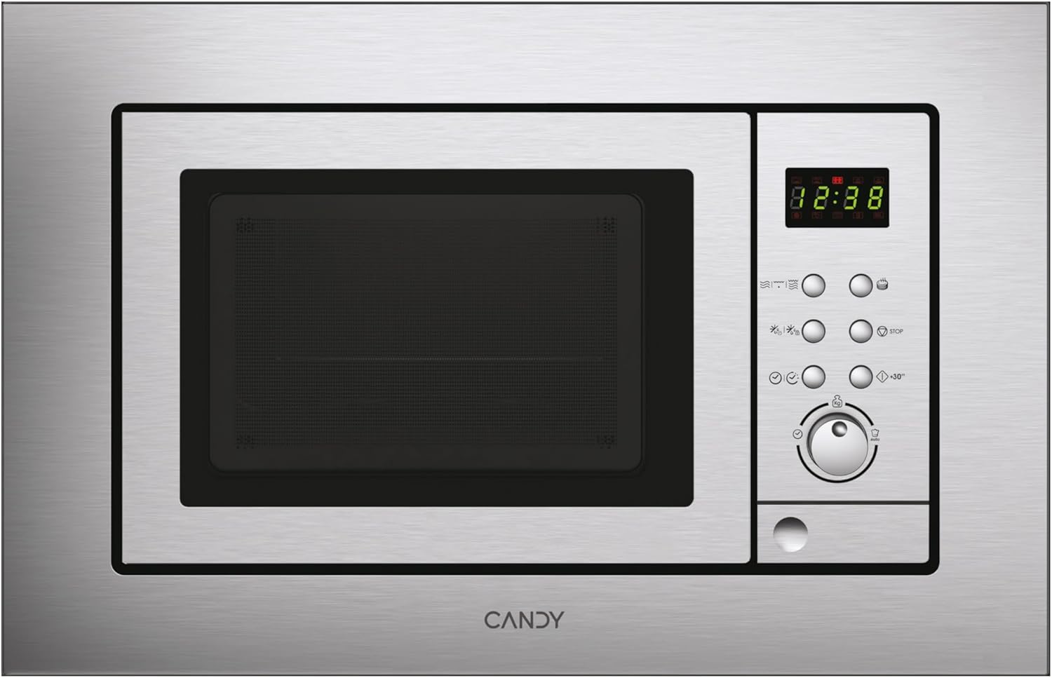Candy MIC 201 EX Built-in Microwave / Volume: 20 Liters / Microwave: 800 W / Grill: 1000 W, metallic