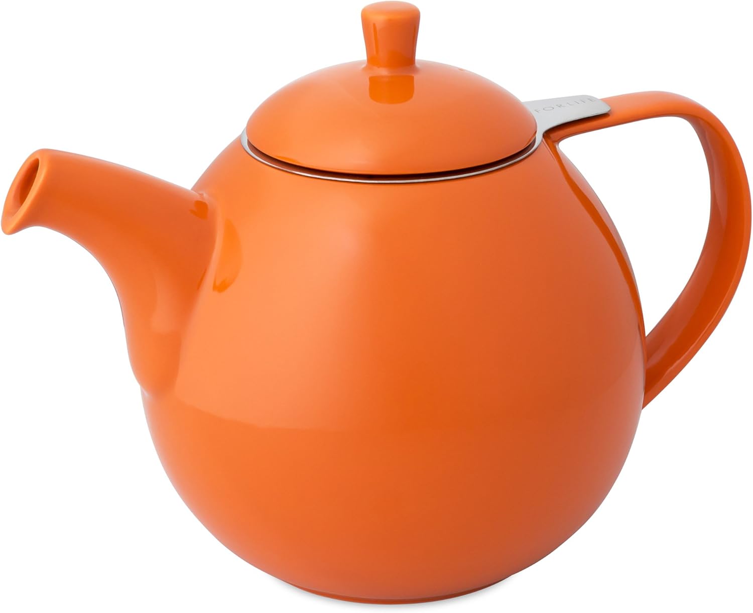 ForLife Curve Teapot- CARROT - 45oz/1.33 L - item 388