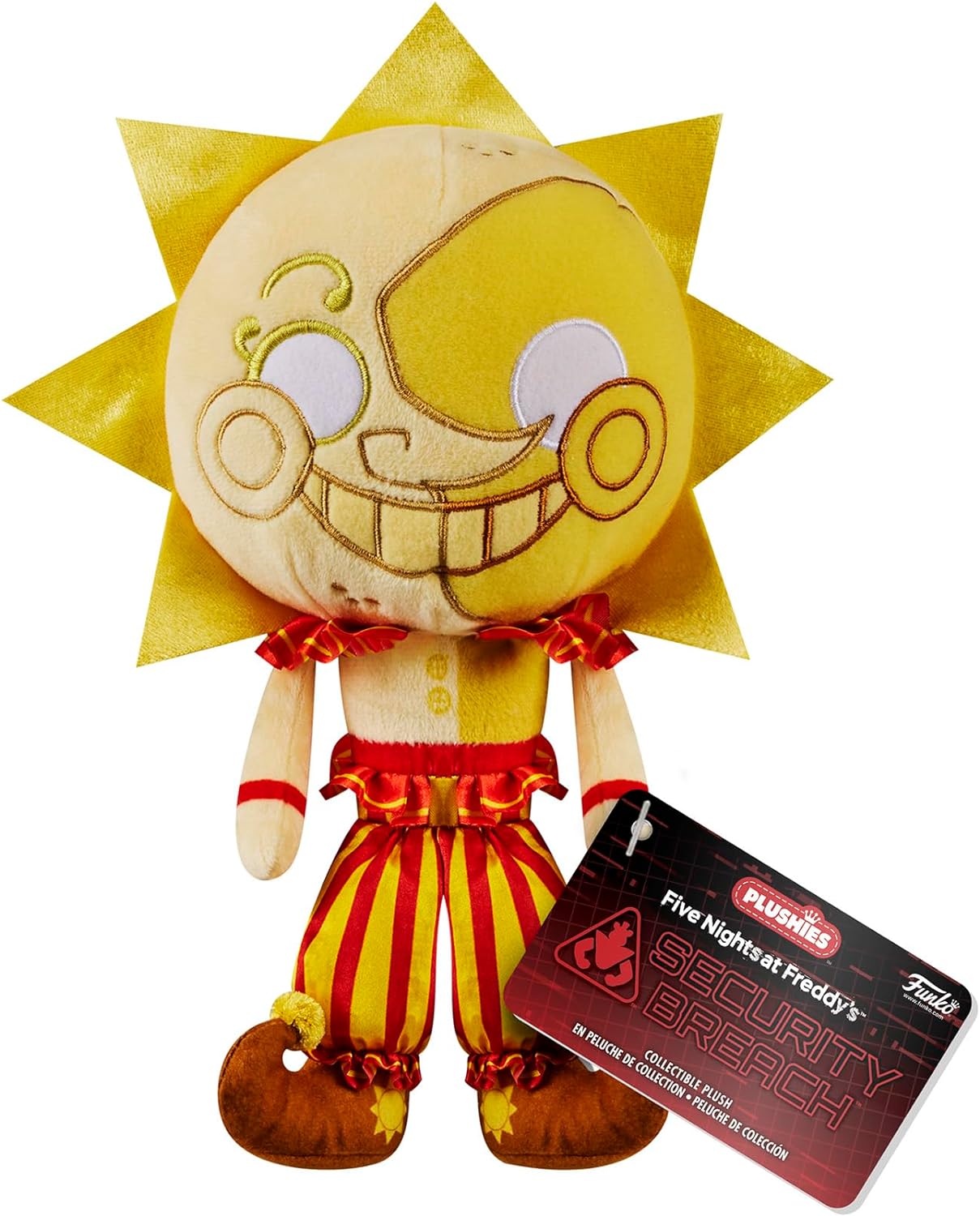 Funko Plush: Five Nights at Freddy's (FNAF) SB - Sun - (CL 7") - Plush toy - Birthday gift idea - Official merchandise - Filled plush toys for children and adults and girlfriends