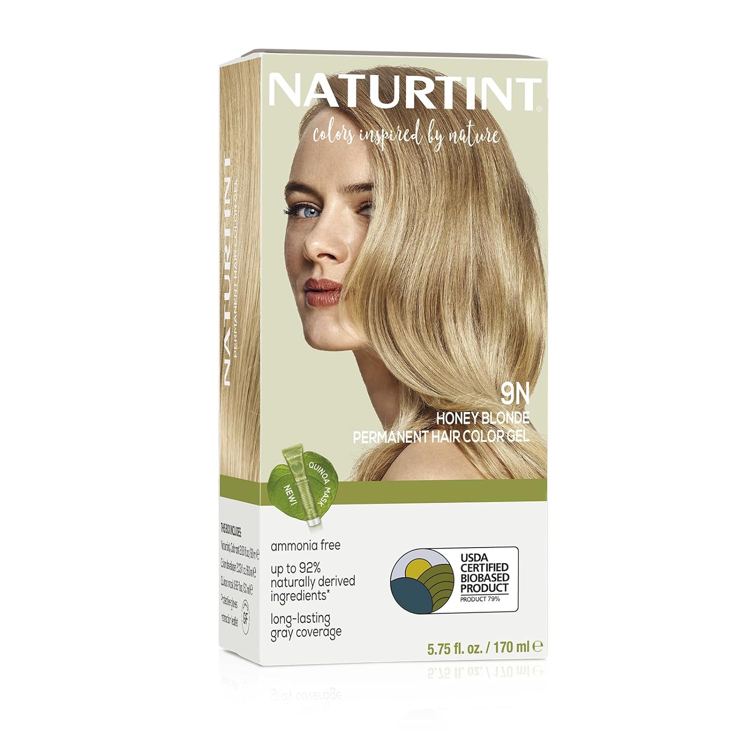 Naturtint 9N Honey Blonde Permanent Hair Color, 165 ml