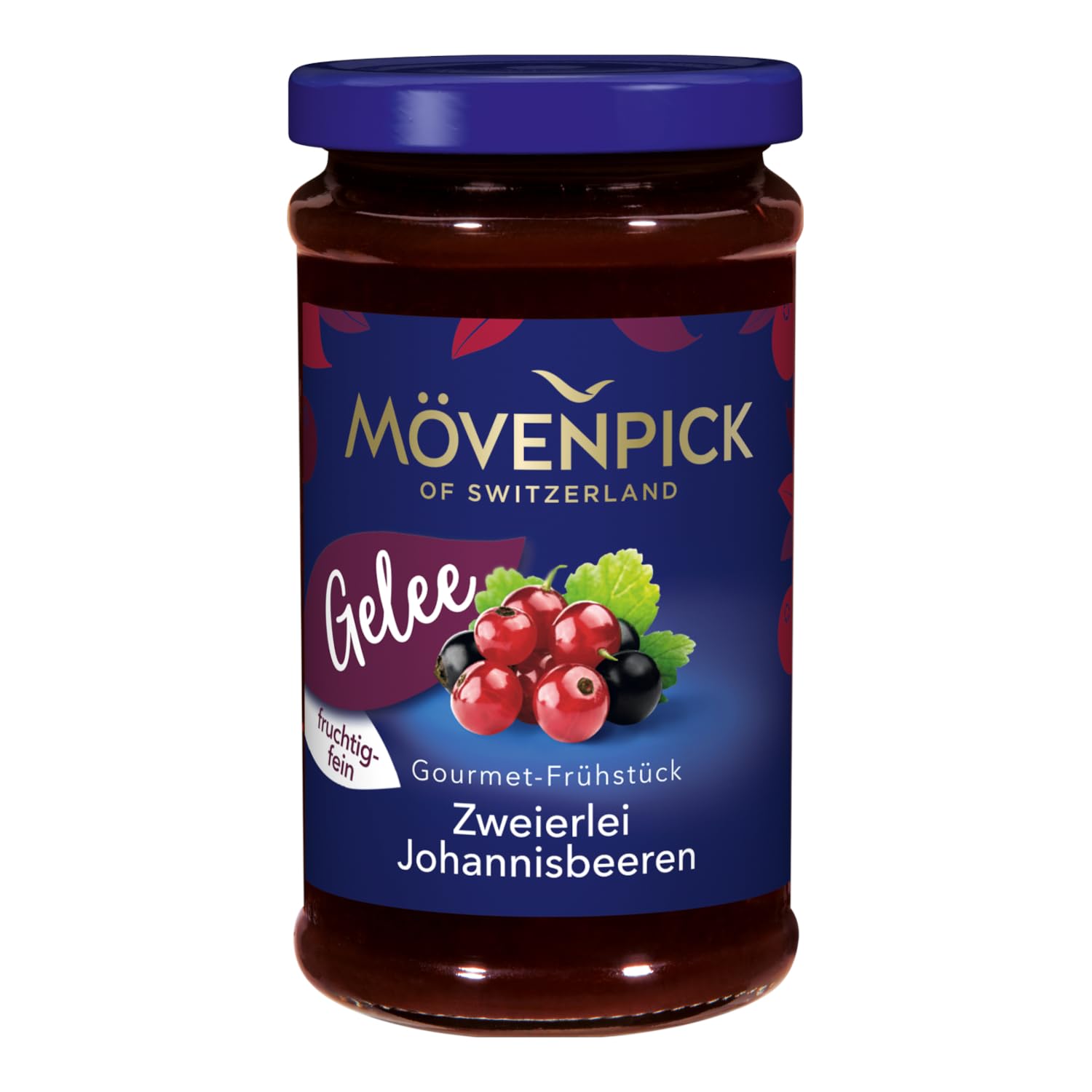 Mövenpick Gourmet Breakfast Double Currants Jelly, Premium Fruit Spread, 250 g