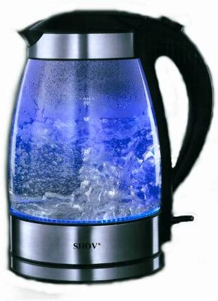 Shov Glass Kettle with LED Lighting