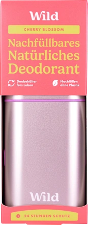 Cherry Blossom deodorant stick + refill pack, 40 g
