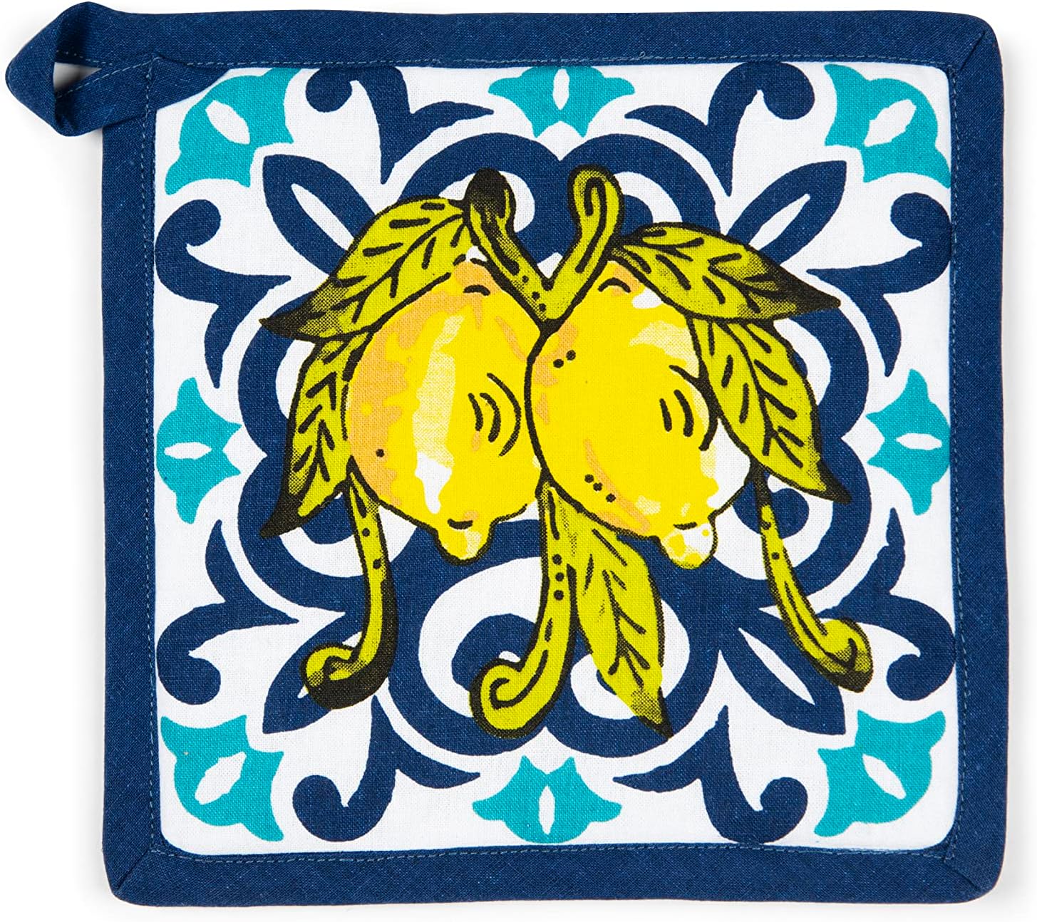 Excélsa Excelsa Amalfi Pot Holder, 20 x 20 cm, 100% cotton lining, polyester filling