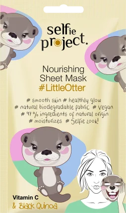 Selfie Project Tuchmaske Nourishing Little Otter, 1 St