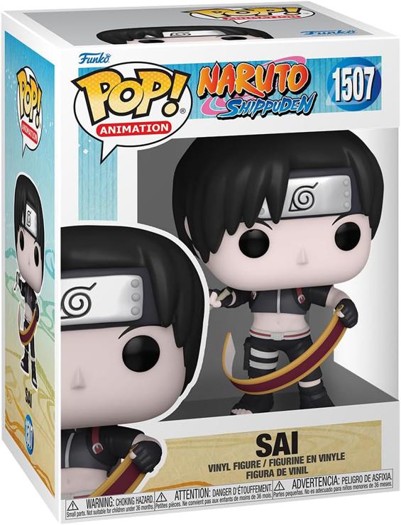 Funko Pop! Animation: Naruto - Sai Yamanaka - Figure de Vinyle à Collectionner - Toys for children and adults - Anime fans - Figure Modèle Pour Les CollectionNeurs et Affithage