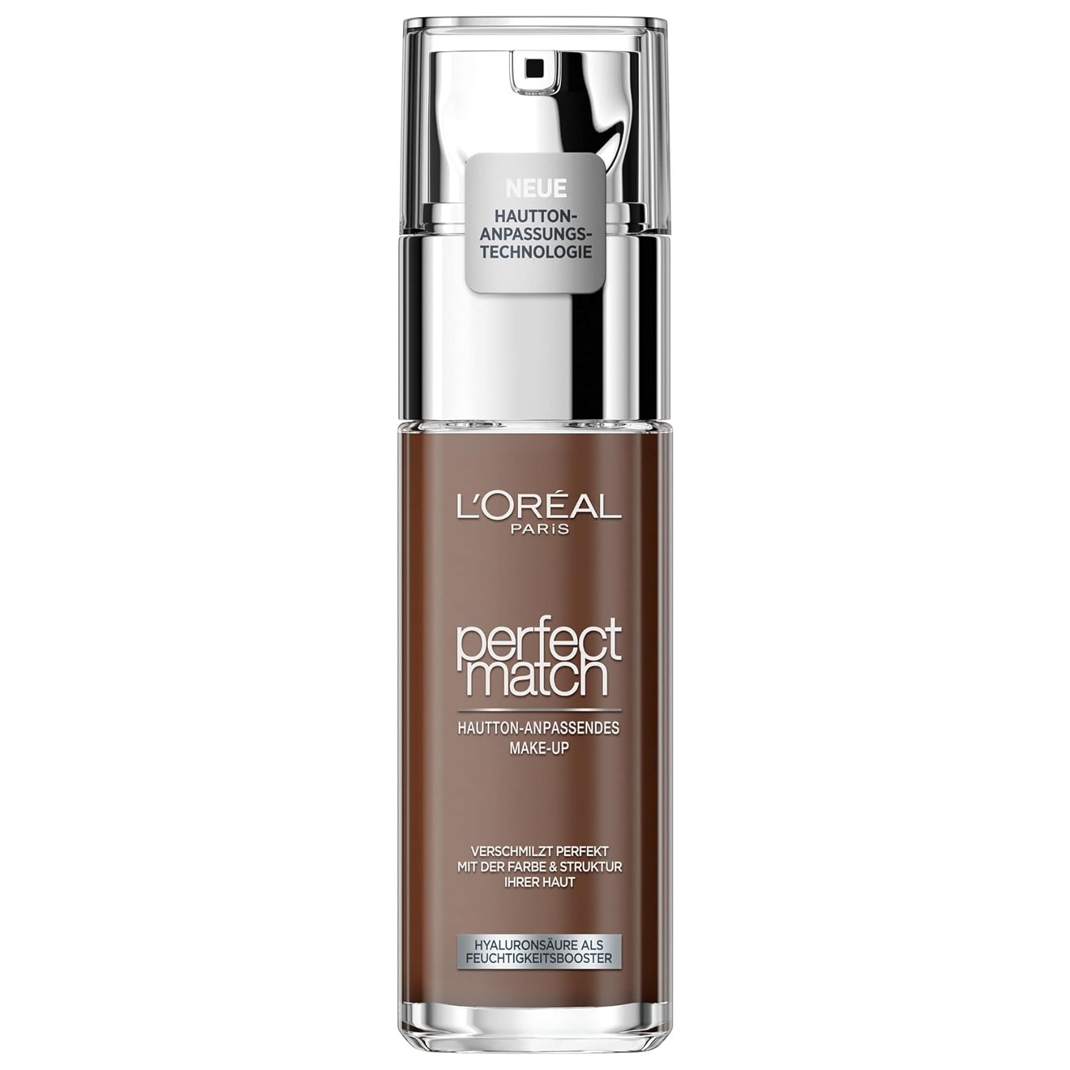 L'Oréal Paris L \ 'Oréal Paris Perfect Match-Up, Liquid Foundation with Hyaluron and Aloe Vera, No. 11.n Cafe Profond, 30 ml