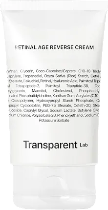 Transparent Lab Retinal face cream, 50 ml