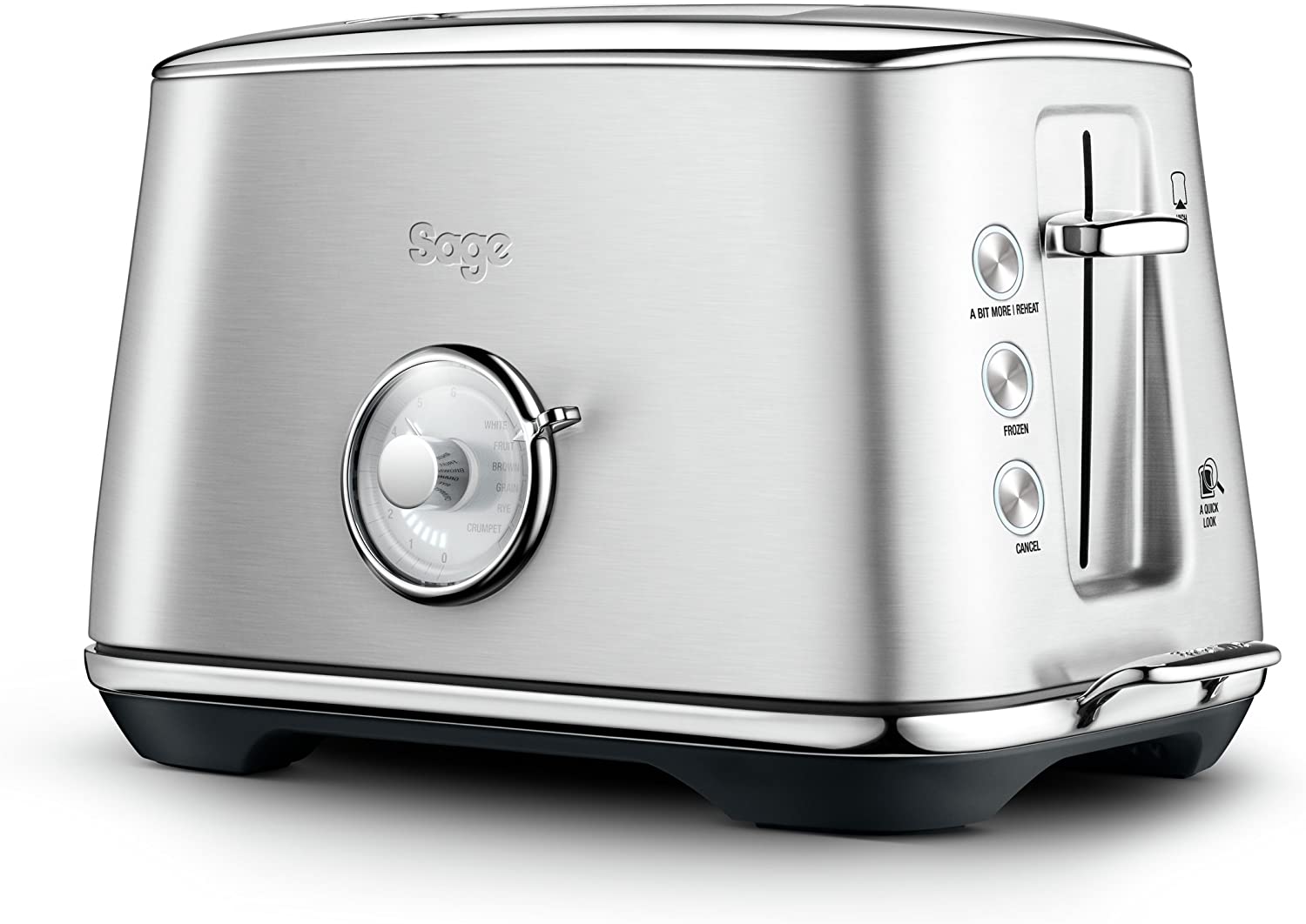 Sage Appliances STA735 Toast Select Luxe 2-Slice Toaster, Anthracite
