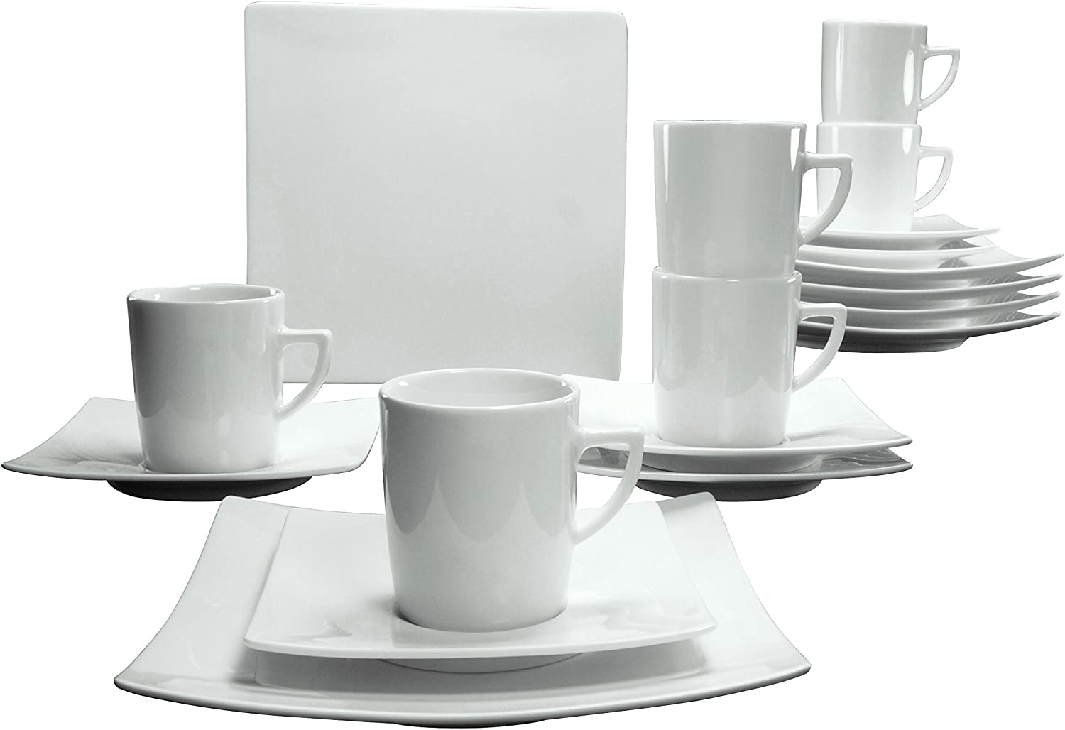 CreaTable 17091 New Elegance Series Crockery Set 12 Pieces