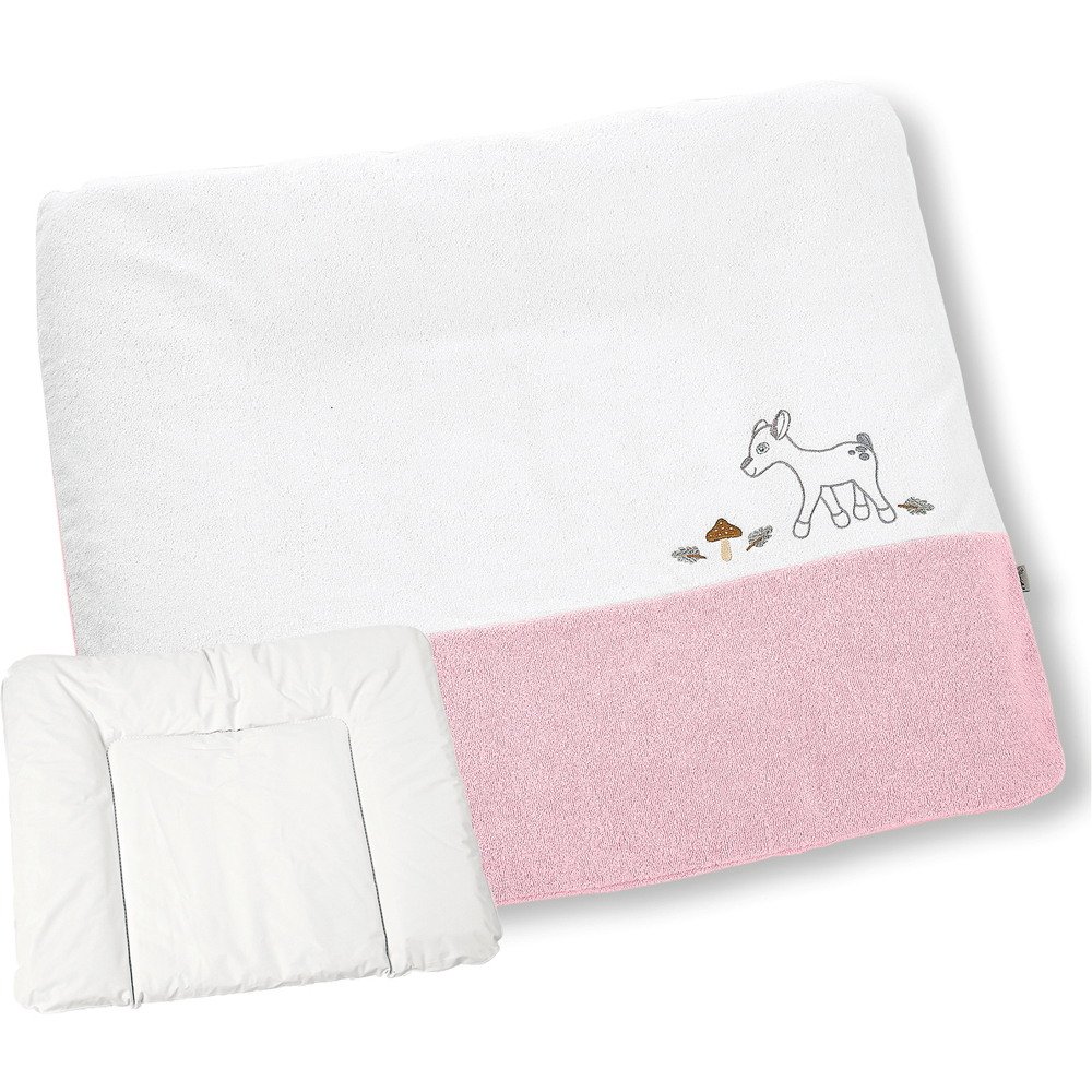 Sterntaler 7431737 Waldis Cow Changing Mat Kit, Multi-Colour