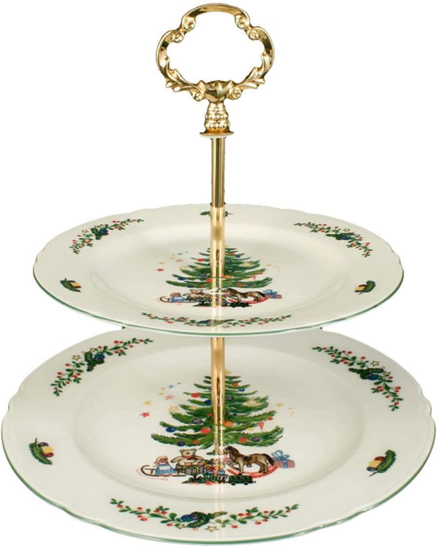 Seltmann Weiden Marie Luise 2 Tiered Plate Stand