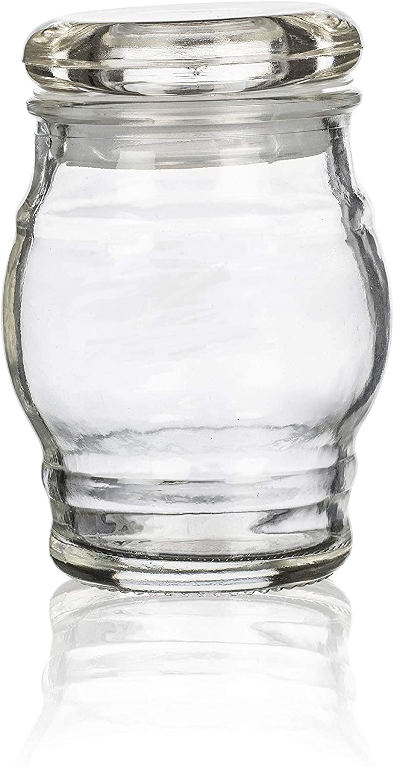 Sandra Rich Storage Mini Glass Jar With Lid