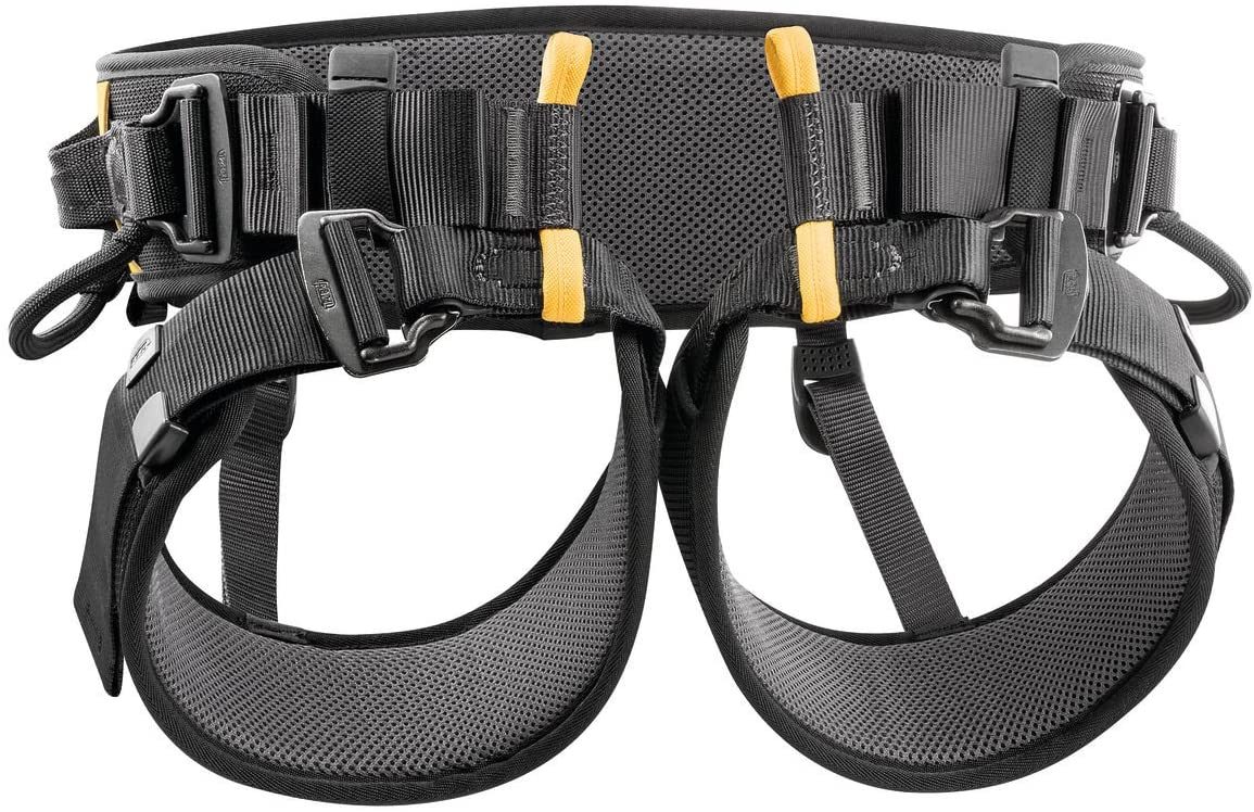 Petzl Falcon Ascent 2, Black/Yellow, 2