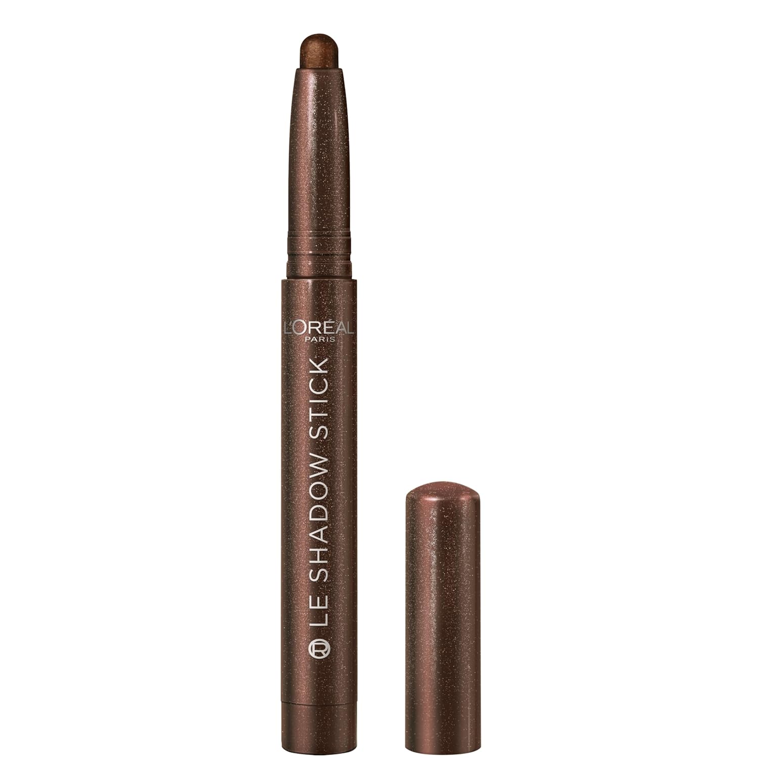 L'Oréal Paris L\'Oréal Paris Le Shadow Stick by Paradise #240 Brown Abyss Eyeshadow in Practical Pen Format, Glossy Finish, Long Lasting Gel Texture, 1.4 g