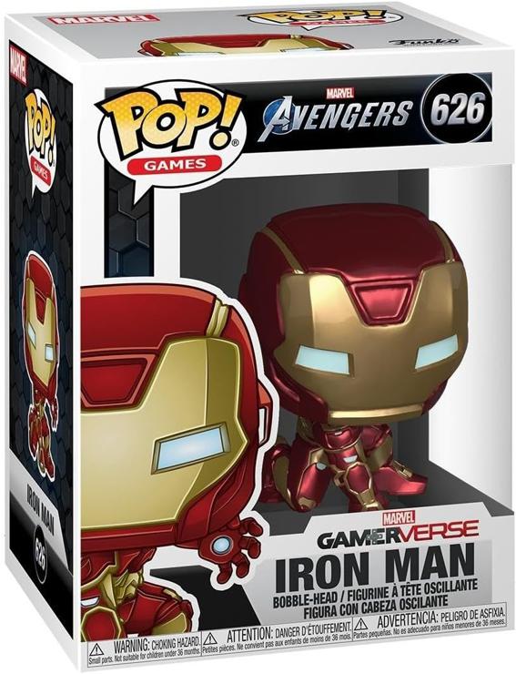 Funko Pop! Marvel: Avengers Game Iron Man (Stark Tech Suit)