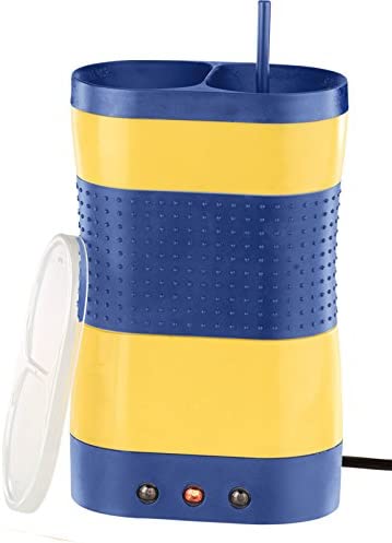 ROSENSTEIN & SOHNE Rosenstein & Söhne Bar Egg Machine: Vertical Double Egg Cooker \"Egg On Handle\", 420 W (Egg Toaster)