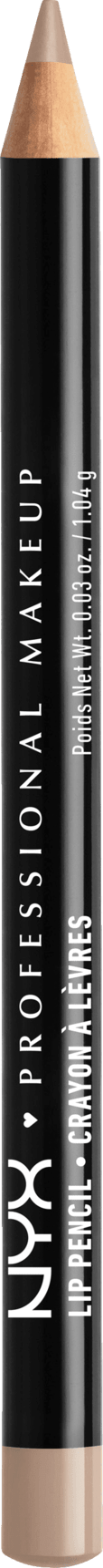 NYX PROFESSIONAL MAKEUP Lipliner Slim Lip Pencil Nude Beige 857, 1 G