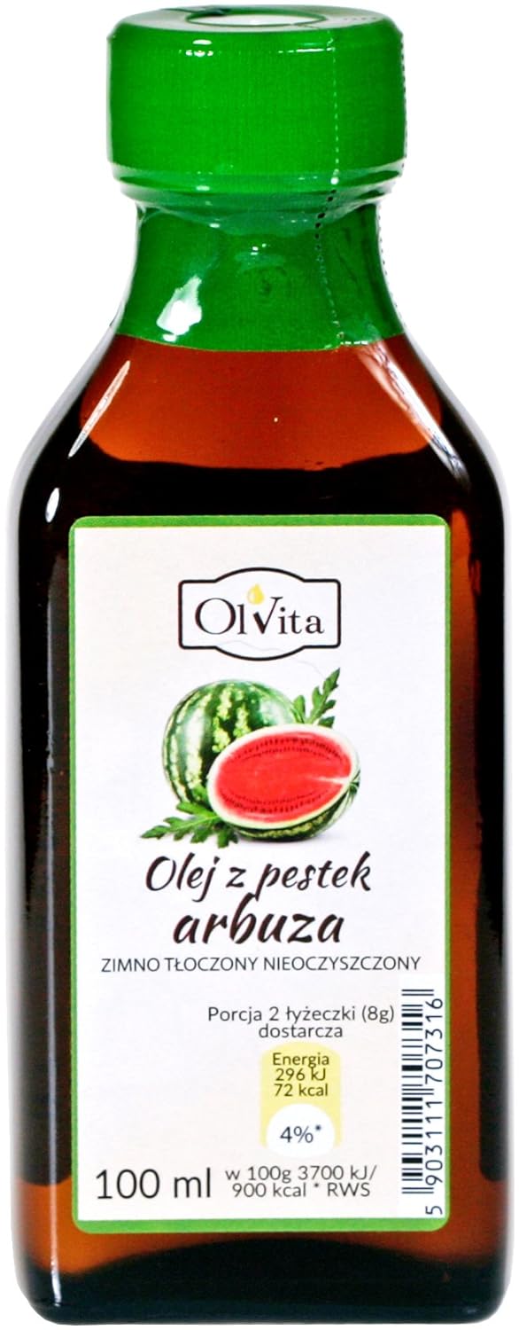 Cold Pressed Raw Watermelon Oil 100 ml OLVITA