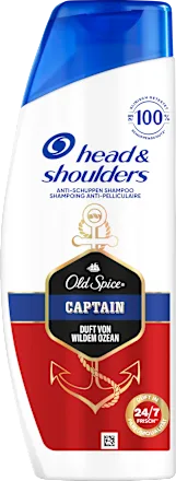 head&shoulders Shampoo anti-dandruff Old Spice Captain, 250 ml
