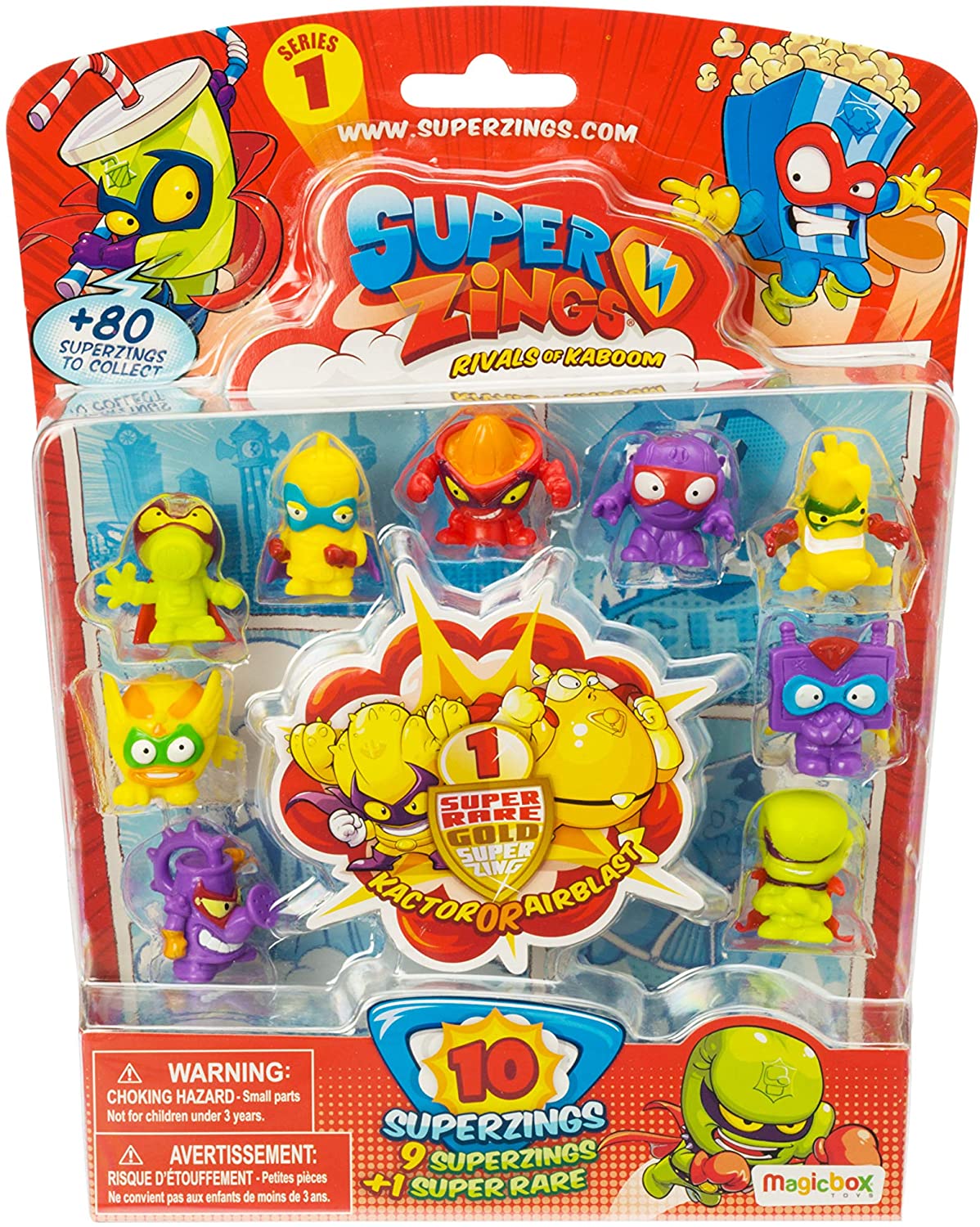 Goliath Toys Goliath Super Zings Blister 10 32730.006 Multi-Coloured