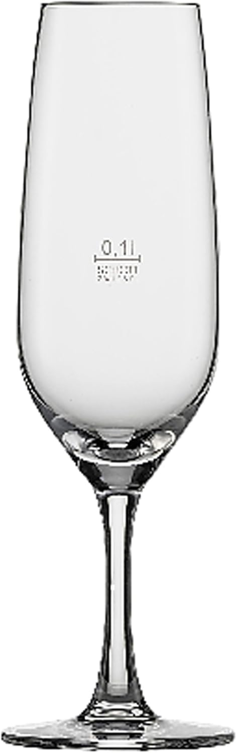 Schott Zwiesel CONGRESSO Champagne Glass, Crystal Glass, Transparent, 66 mm, 6