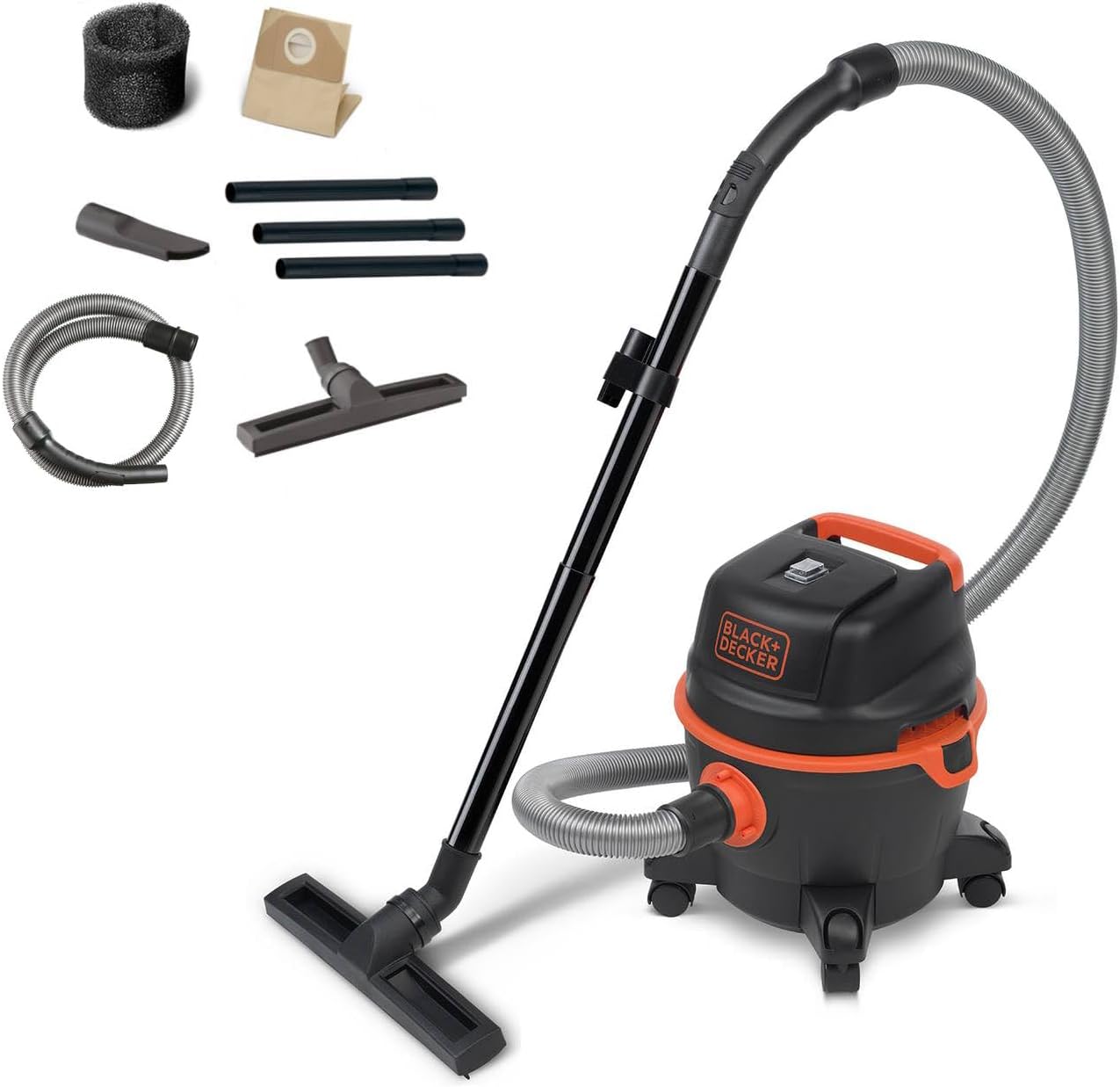 Black and Decker Aspiradora with deposit 15 liters 1200W 15 L