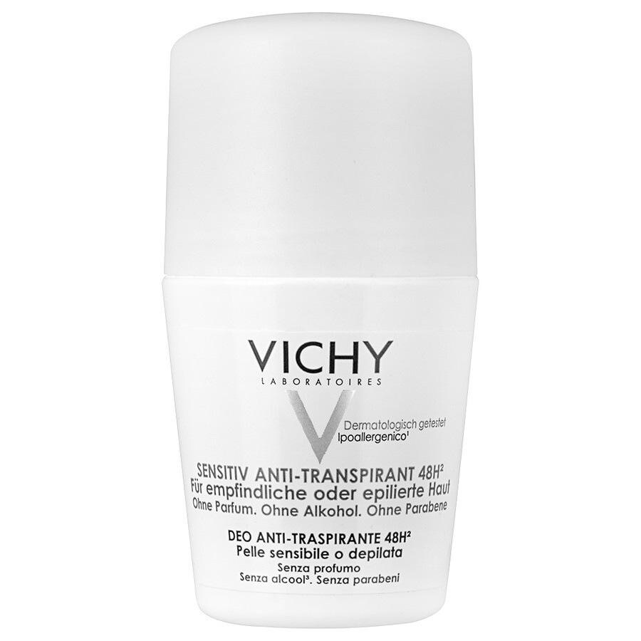 VICHY DEODORANT Roll-on Sensitive Antiperspirant 48h