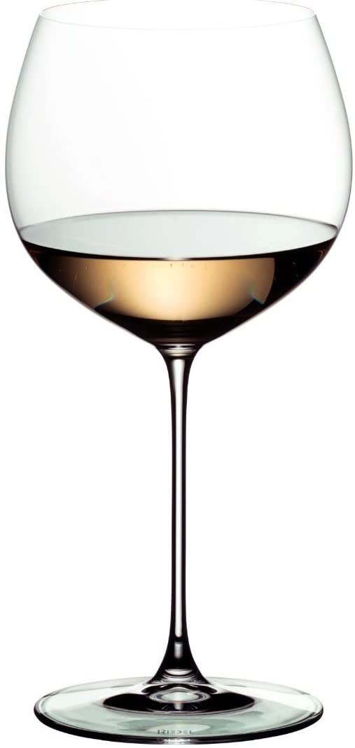 RIEDEL 6449/97 Riedel Veritas Oaked Chardonnay, 2-Piece White Wine Glass Set, Crystal Glass