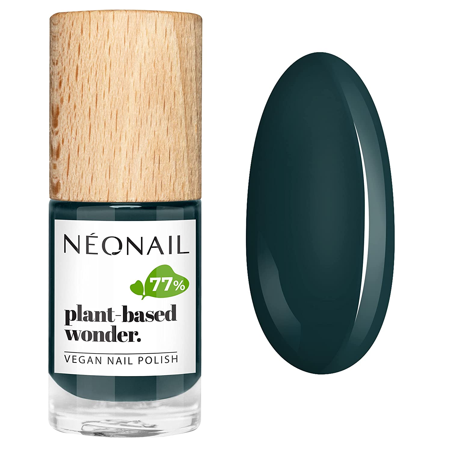 NEONAIL VEGAN Classic Nail Polish Green 7.2 ml Pure Herb 8701-7, ‎pure