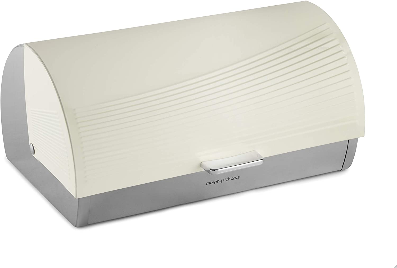 Morphy Richards 976002 Dune Bread Bin Stainless Steel Ivory Cream 1