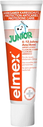 Elmex Toothpaste children junior, 6-12 years, 12 ml