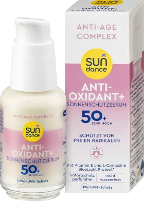 SUNDANCE Sunscreen Face Serum Anti-Oxidant+ SPF 50+, 30 ml