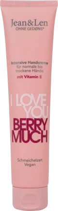 Jean & Len Hand cream \"berry much\" intensive with vitamin E, 75 ml