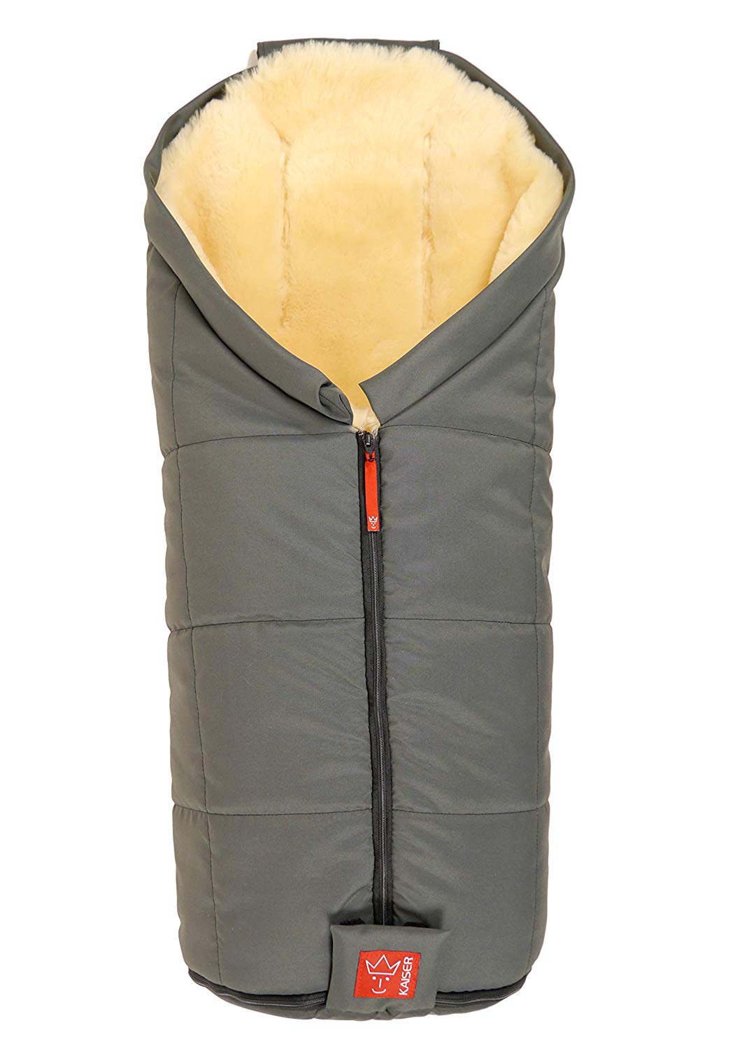 Kaiser Igloo Action 6720424 Lambskin Footmuff Anthracite Grey