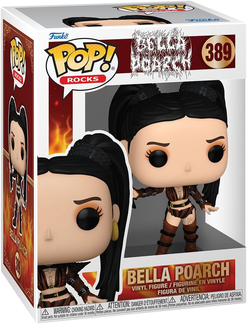 Funko POP! Rocks: Bella Poarch - (Inferno) - Vinyl Collectible Figure - Gift Idea - Official Merchandise - Toy for Children and Adults - Music Fans - Model Figure for Collectors and Display