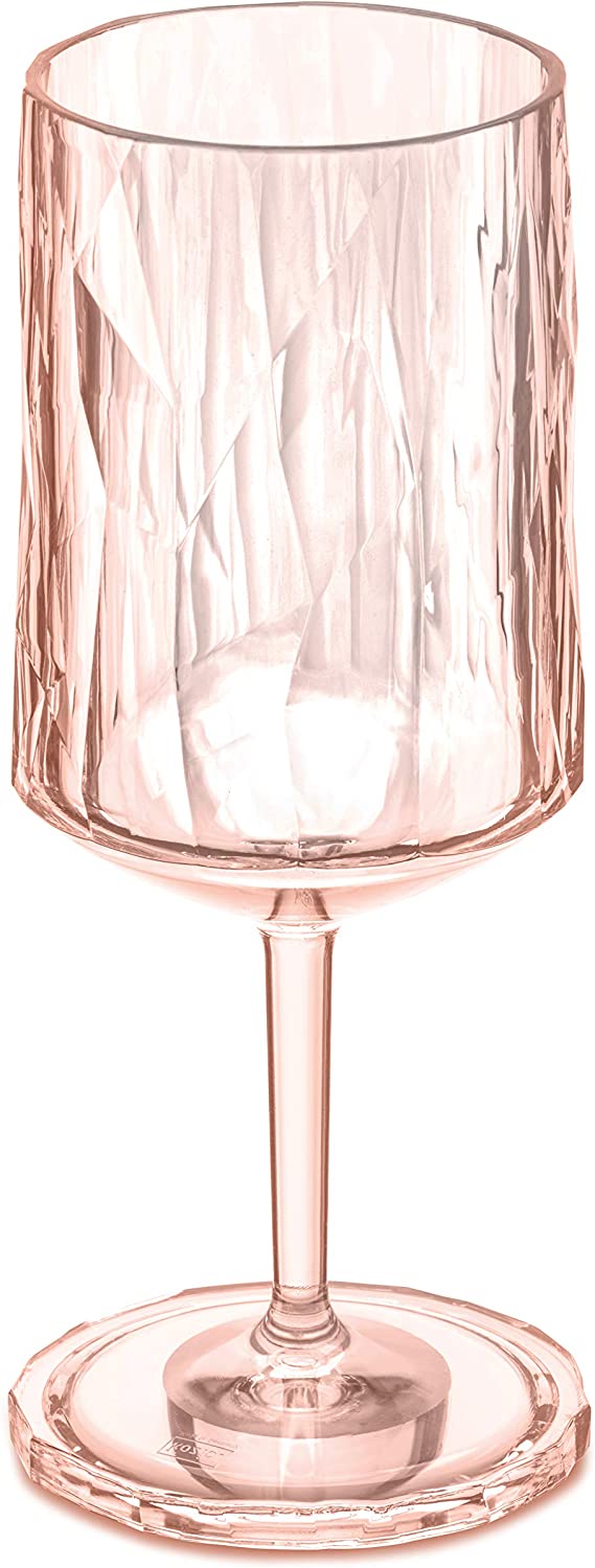 Koziol CLUB NO. 4 Super Glass 300 ml Unbreakable Plastic Wine Glass