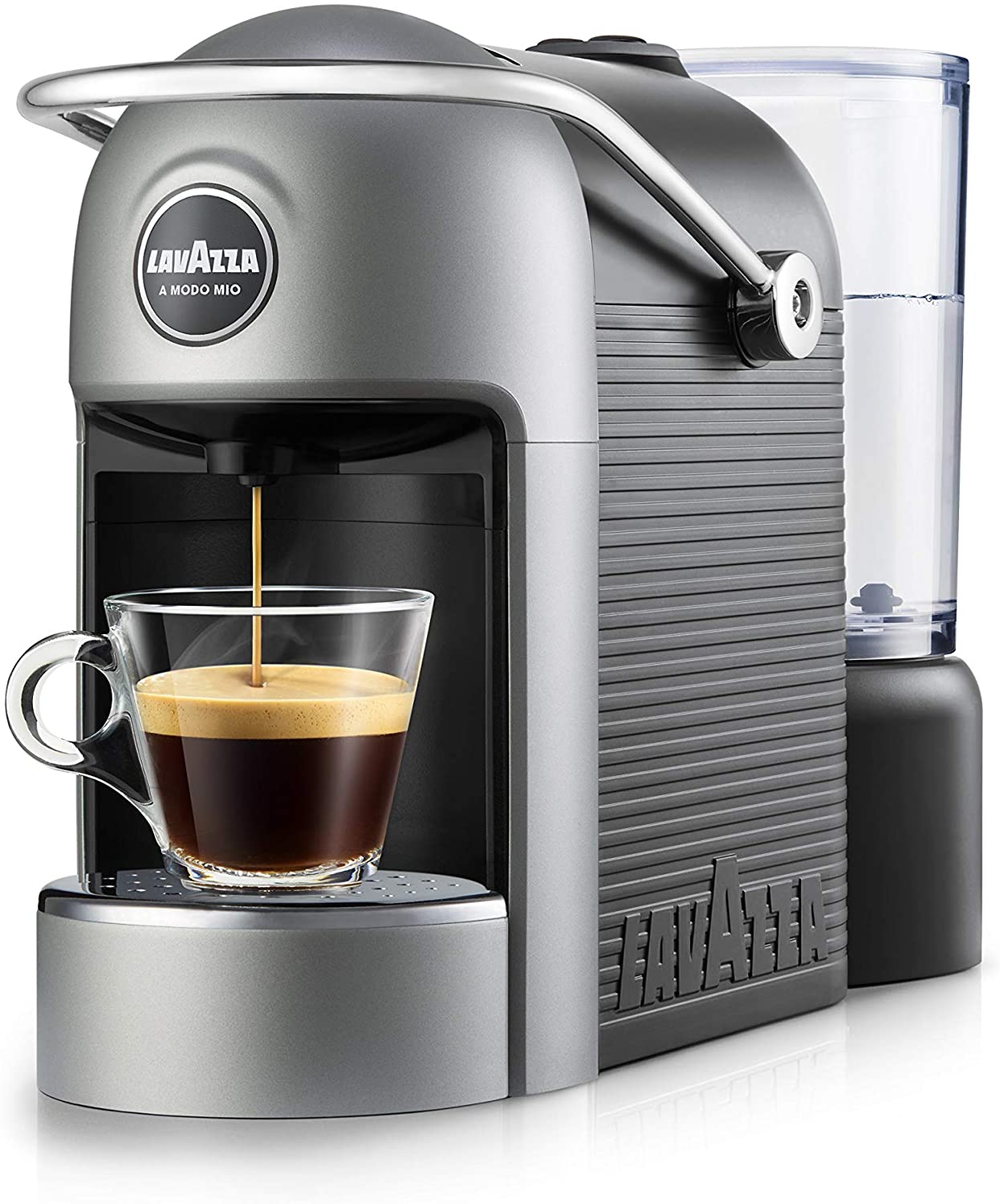 Lavazza A Modo Mio Jolie Plus Capsule Coffee Machine, Pewter