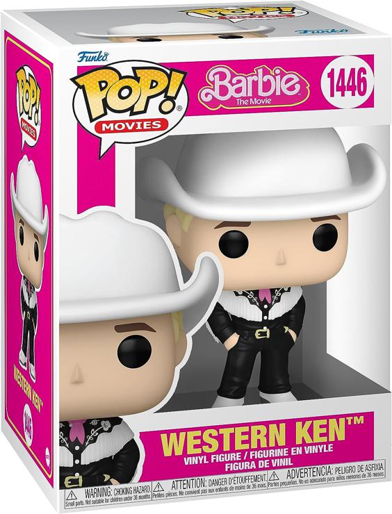 Funko Pop! Movies: Barbie - Cowboy Ken 1 - Vinyl Collectible Figure - Gift Idea - Official Merchandise - Toys For Children and Adults - Movies Fans - Model Figure For Collectors and Display