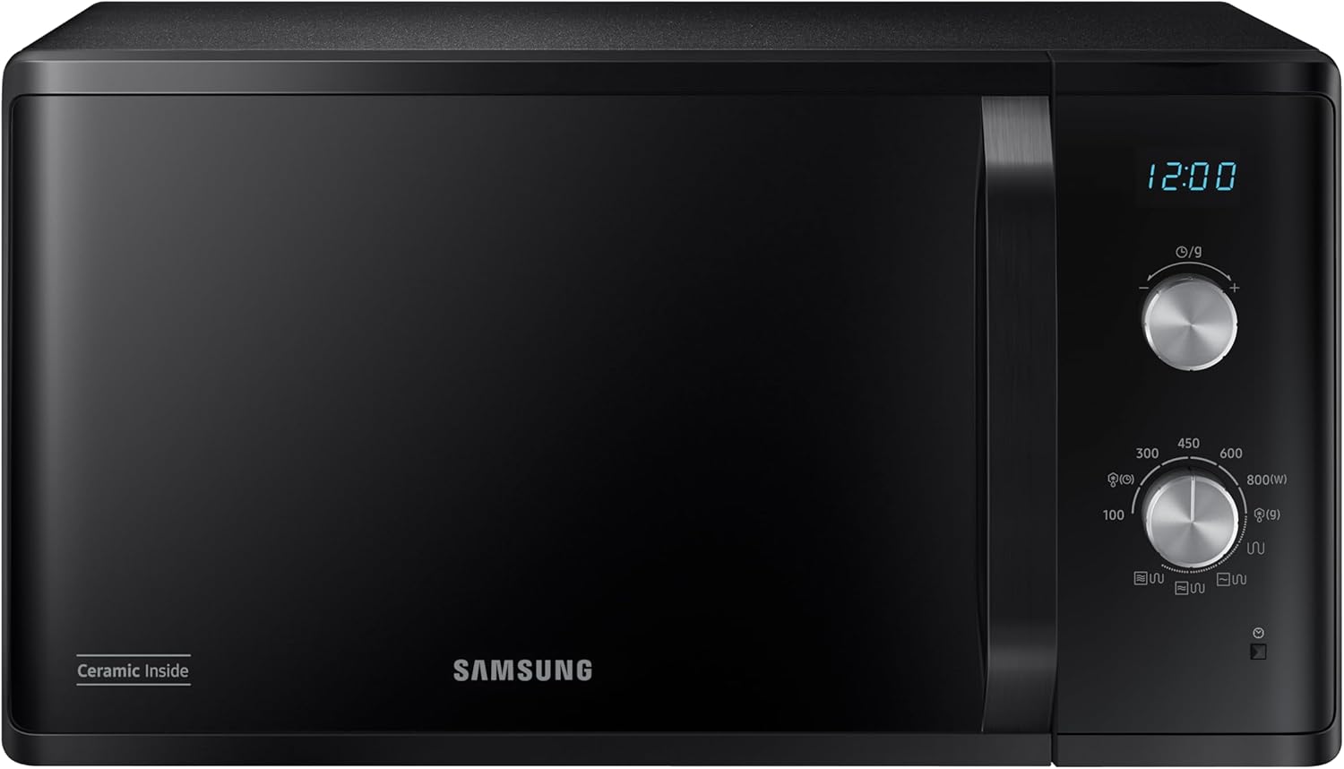 Samsung MG23K3614AK/E1 Microwave with Grill, 23 L, 800 W, TDS System, Black