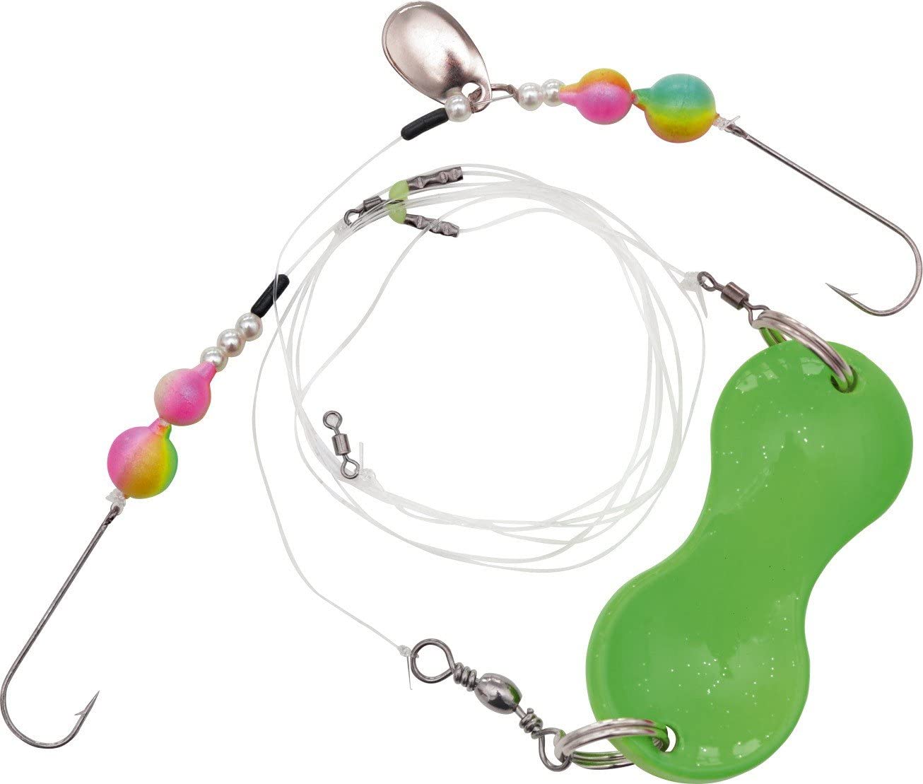 Zebco Flatty Teaser Butt Spoon Rig Ready Assembled