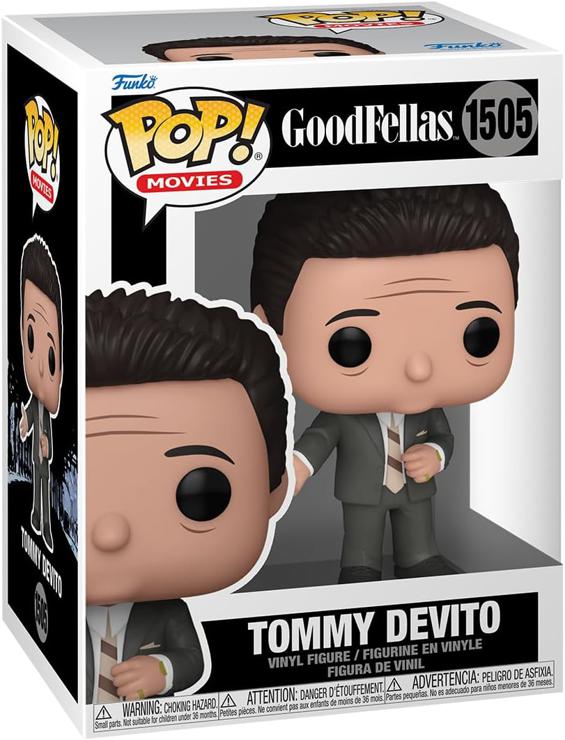 Funko POP! Movies: Goodfellas - Tommy Devito - Goodfellas 1990 - Vinyl Collectible Figure - Official Merchandise - Toys for Children & Adults